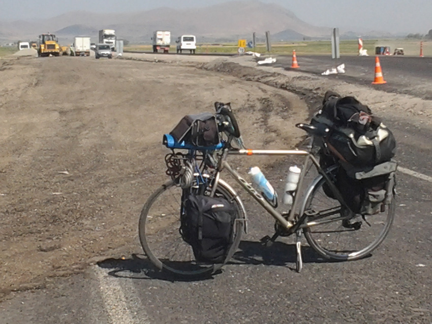 Turquie - travaux sur la route